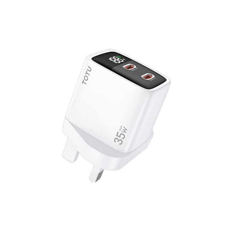شارژر دیواری 35 وات برند توتو (TOTU) مدل HC-2-UK