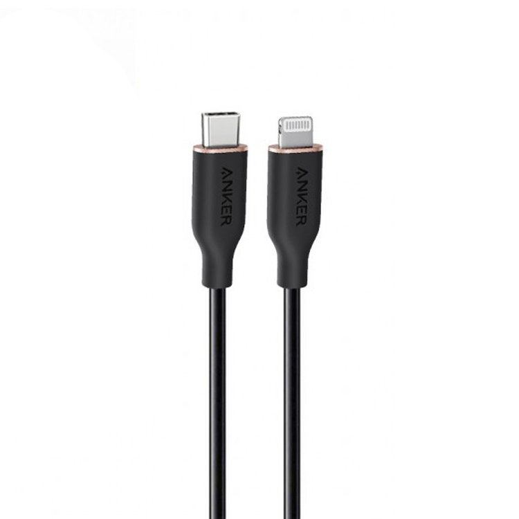 کابل تبدیل USB-C به Lightning انکر Anker مدل Power Line III Flow A8662