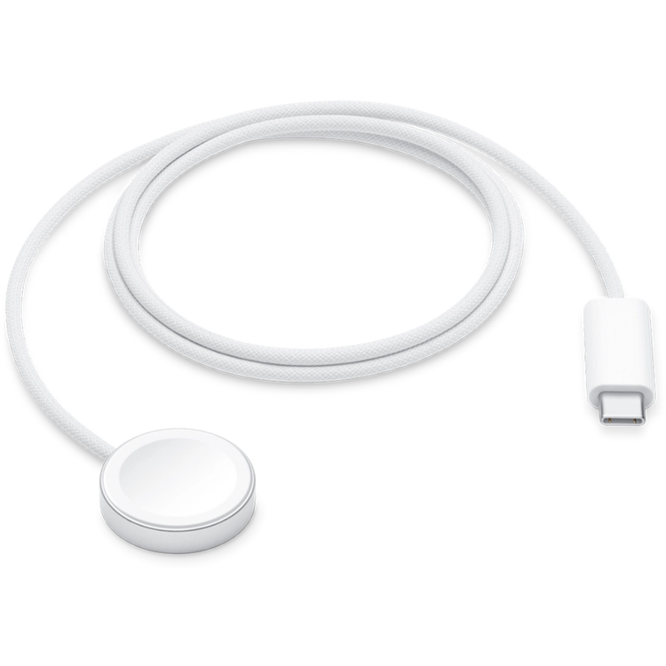کابل شارژ مگنتی اپل واچ کنفی با پورت USB-C اورجینال اپل