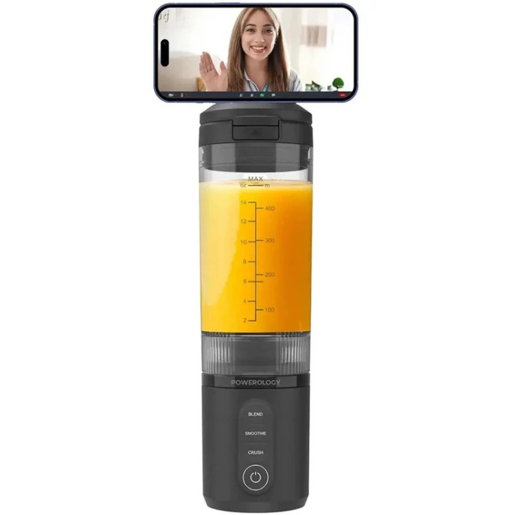 مخلوط کن شارژی پاورولوجی مدل Mag Blend PRPBB8301GY گنجایش 470 میلی لیتر