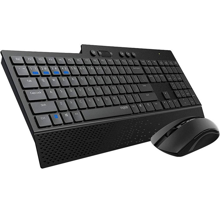 ست کیبورد و ماوس بی سیم رپو مدل 8200T