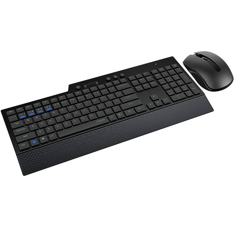 ست کیبورد و ماوس بی سیم رپو مدل 8200T