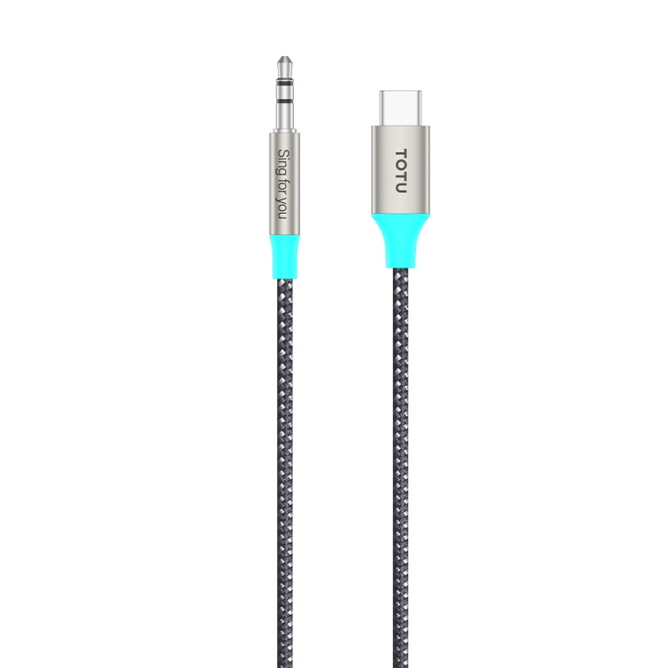 کابل تبدیل USB Type-c به AUX 3.5 میلی متری TOTU مدل AD-8