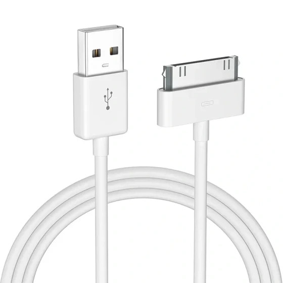 کابل تبدیل USB به ۳۰ پین اورجینال اپل مدل MA591FE/C طول ۱ متر
