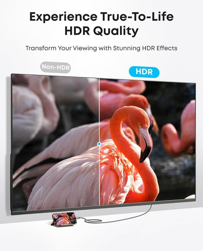 کابل تبدیل تایپ سی انکر Anker USB-C TO HDMI Cable 4K 60Hz مدل A87E0