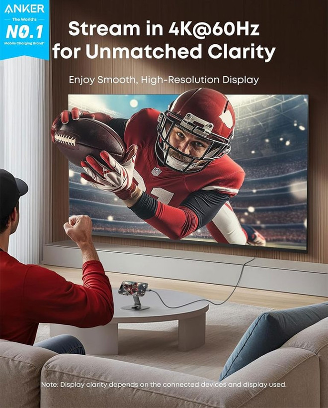 کابل تبدیل تایپ سی انکر Anker USB-C TO HDMI Cable 4K 60Hz مدل A87E0