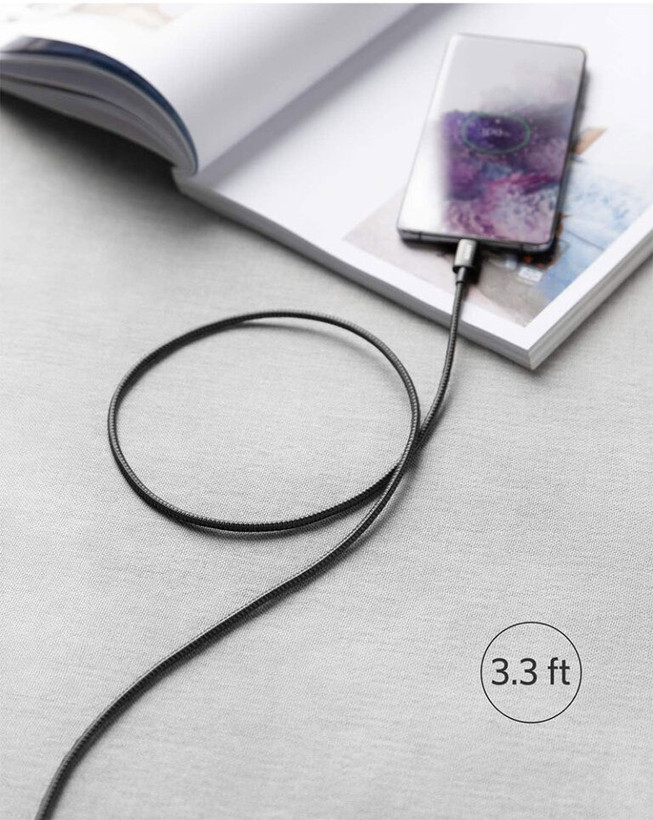 کابل تایپ-سی انکر Anker USB-C to USB-C Cable Type-C 60W Fast Charging Cable 1M مدل A8752