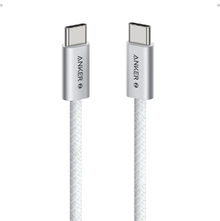 کابل شارژ انکر Anker Zolo USB-C to USB-C 100CM Cable Fast Charging 240W مدل A8060