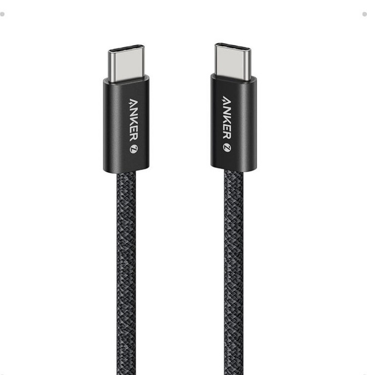 کابل شارژ انکر Anker Zolo USB-C to USB-C 100CM Cable Fast Charging 240W مدل A8060