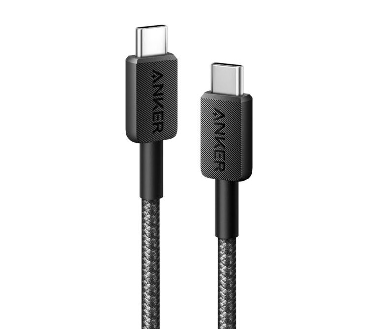 کابل نسل سوم 90 سانتی انکر دو سر تایپ سی Anker 322 USB-C to USB-C – مدل A81F5