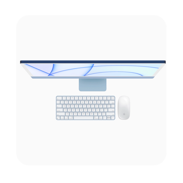 آيمک 24 اینچ M1 ظرفیت 512GB/8-8 Core مدل 2021 CTO (استوک)
