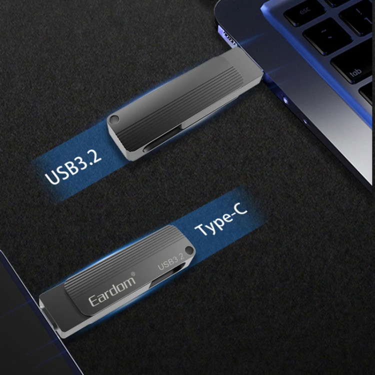 فلش مموری ارلدام مدل FD05 ظرفیت 128 گیگابایت USB-3.2